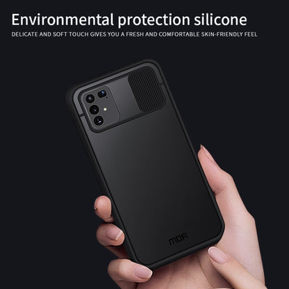 For Samsung Galaxy S10 Lite MOFI Xing Dun Series Translucent Frosted PC + TPU Privacy Anti-glare Shockproof All-inclusive Protective Case(Black) - Galaxy Phone Cases by MOFI | Online Shopping South Africa | PMC Jewellery