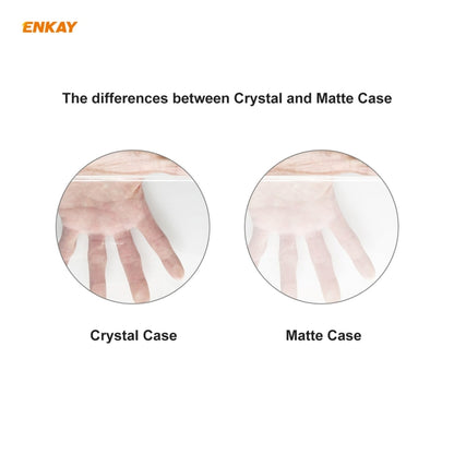 ENKAY 3 in 1 Crystal Laptop Protective Case + EU Version TPU Keyboard Film + Anti-dust Plugs Set for MacBook Pro 13.3 inch A1706 / A1989 / A2159 (with Touch Bar)(Grey) - MacBook Pro Cases by ENKAY | Online Shopping South Africa | PMC Jewellery | Buy Now Pay Later Mobicred