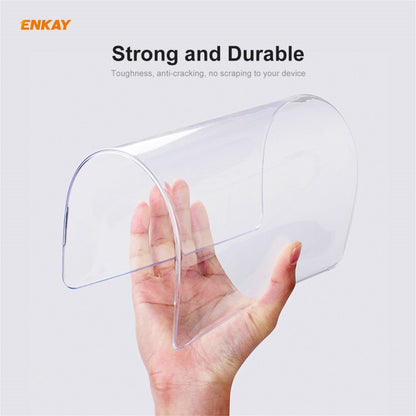 ENKAY 3 in 1 Crystal Laptop Protective Case + US Version TPU Keyboard Film + Anti-dust Plugs Set for MacBook Pro 13.3 inch A1706 / A1989 / A2159 (with Touch Bar)(Transparent) - MacBook Pro Cases by ENKAY | Online Shopping South Africa | PMC Jewellery | Buy Now Pay Later Mobicred