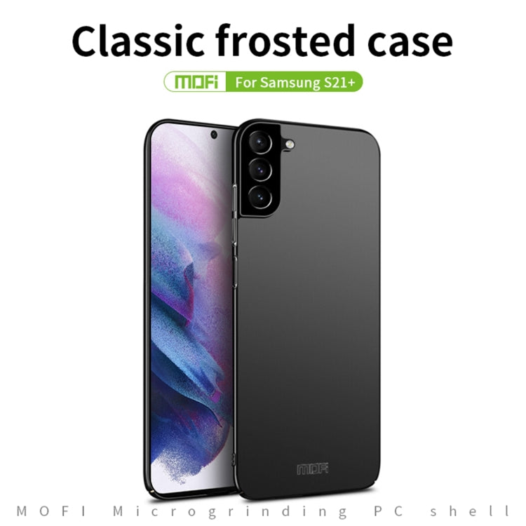 For Samsung Galaxy S21+ 5G MOFI Frosted PC Ultra-thin Hard Case(Black) - free shipping - PMC TechLife - Order now!