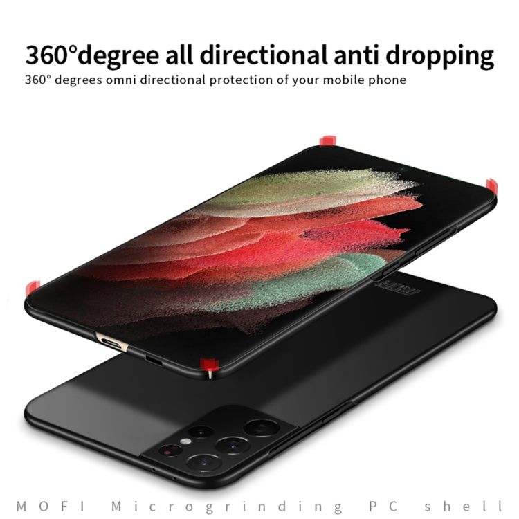 For Samsung Galaxy S21 Ultra 5G MOFI Frosted PC Ultra-thin Hard Case(Red) - Galaxy S21 Ultra 5G Cases by MOFI | Online Shopping South Africa | PMC TechLife | Buy Now Pay Later Mobicred
