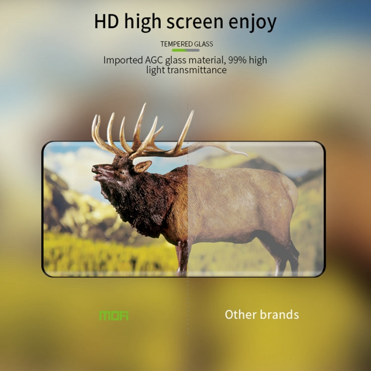 For Huawei Mate 40 MOFI 9H 3D Explosion Proof Hot Bending Full Screen Covered Tempered Glass Film(Black) - Huawei Tempered Glass by MOFI | Online Shopping South Africa | PMC TechLife | Buy Now Pay Later Mobicred