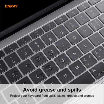 ENKAY US Version Soft TPU Keyboard Protector Film for MacBook 12 inch A1534 (2015) / Pro 13.3 inch A1708 (without Touch Bar) - Keyboard Protector by ENKAY | Online Shopping South Africa | PMC Jewellery | Buy Now Pay Later Mobicred