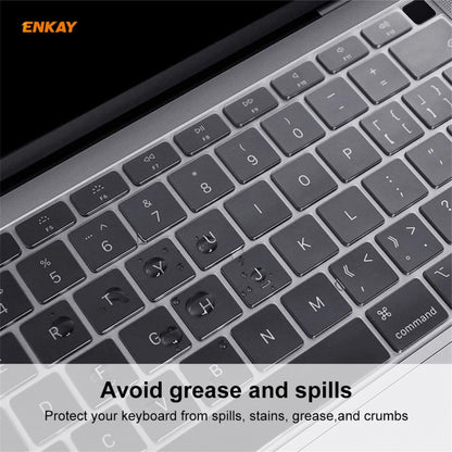 ENKAY Soft TPU Keyboard Protector Film for MacBook Air 13.3 inch A2179 (2020) / A2337 (2020), Version:US Version - Keyboard Protector by ENKAY | Online Shopping South Africa | PMC Jewellery | Buy Now Pay Later Mobicred