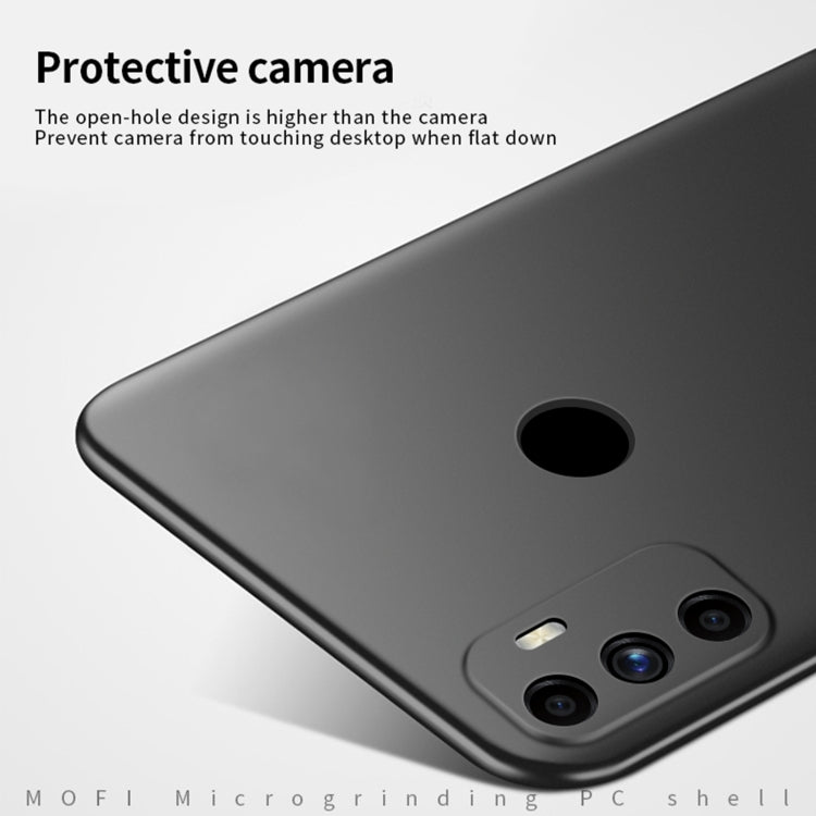 For OPPO A32 / A52 MOFI Frosted PC Ultra-thin Hard Case(Blue) - OPPO Cases by MOFI | Online Shopping South Africa | PMC TechLife | Buy Now Pay Later Mobicred
