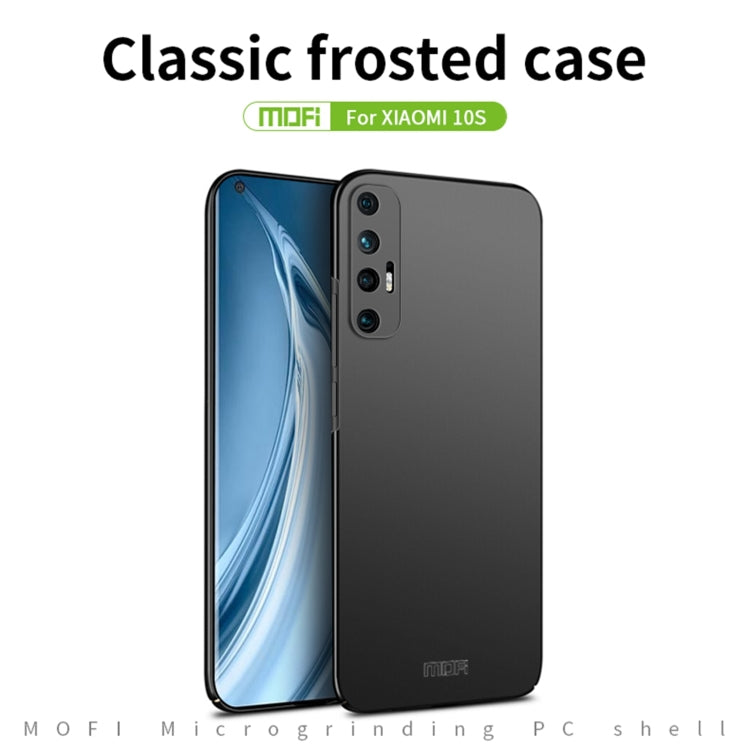 For Xiaomi Mi 10S MOFI Frosted PC Ultra-thin Hard Case(Rose Gold) - Xiaomi Cases by MOFI | Online Shopping South Africa | PMC Jewellery