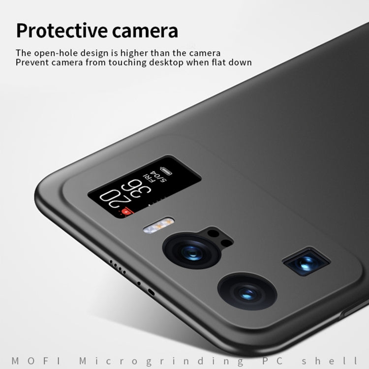 For Xiaomi Mi 11 Ultra MOFI Frosted PC Ultra-thin Hard Case(Black) - Xiaomi Cases by MOFI | Online Shopping South Africa | PMC TechLife