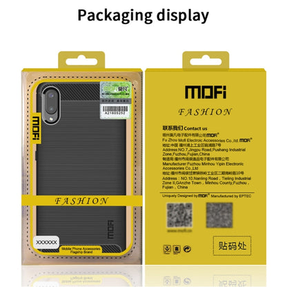 For Samsung Galaxy F62 / M62 MOFI Gentleness Series Brushed Texture Carbon Fiber Soft TPU Case(Grey) - Galaxy Phone Cases by MOFI | Online Shopping South Africa | PMC Jewellery