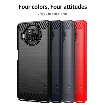 For Xiaomi Mi 10T Lite /Mi 10i 5G / Note 9 Pro 5G MOFI Gentleness Series Brushed Texture Carbon Fiber Soft TPU Case(Grey) - Xiaomi Cases by MOFI | Online Shopping South Africa | PMC Jewellery