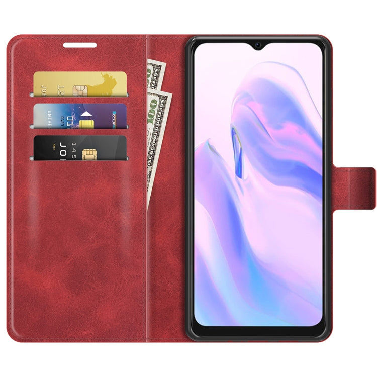 For Blackview A70 Retro Calf Pattern Buckle Horizontal Flip Leather Case with Holder & Card Slots & Wallet(Red) - More Brand by PMC Jewellery | Online Shopping South Africa | PMC Jewellery | Buy Now Pay Later Mobicred