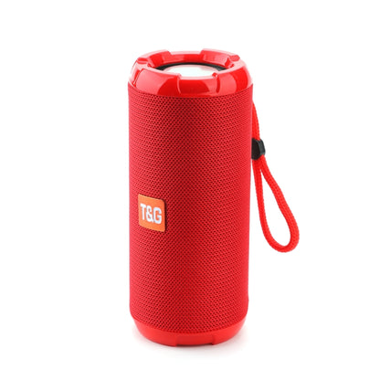 T&G TG621 Portable Waterproof 3D Stereo Wireless Speaker, Support FM Radio / TWS / TF Card(Red) - Waterproof Speaker by T&G | Online Shopping South Africa | PMC Jewellery | Buy Now Pay Later Mobicred