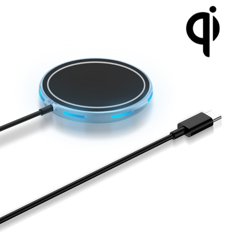 W-975 Ultra-thin 15W Max Magnetic Absorption Wireless Charger for iPhone and other Smart Phones(Black) - Wireless Charger by PMC Jewellery | Online Shopping South Africa | PMC Jewellery | Buy Now Pay Later Mobicred