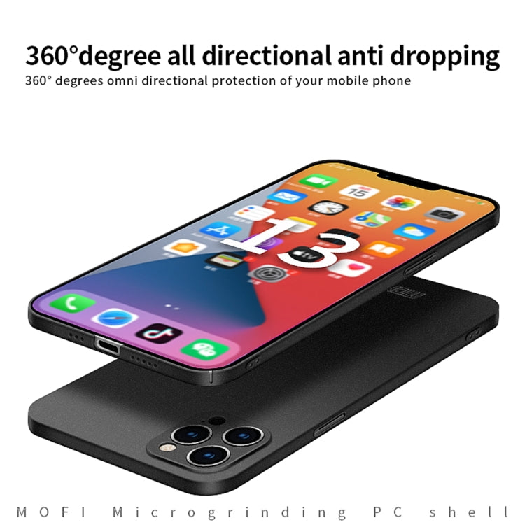 For iPhone 13 Pro MOFI Fandun Series Frosted PC Ultra-thin All-inclusive Protective Case (Red) - free shipping - PMC TechLife - Order now!