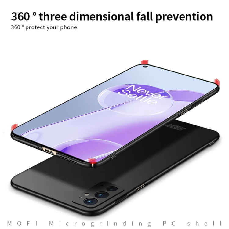 For OnePlus 9RT 5G MOFI Frosted PC Ultra-thin Hard Phone Case(Rose Gold) - OnePlus Cases by MOFI | Online Shopping South Africa | PMC TechLife | Buy Now Pay Later Mobicred