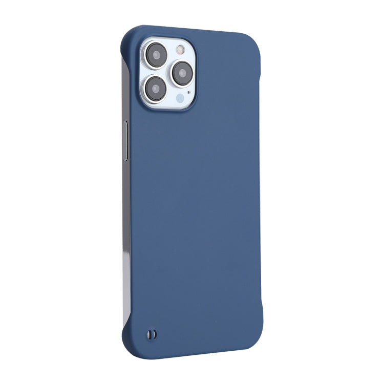 For iPhone 13 Pro Max ENKAY Matte Frameless Hard PC Case (Dark Blue) - iPhone 13 Pro Max Cases by ENKAY | Online Shopping South Africa | PMC Jewellery | Buy Now Pay Later Mobicred