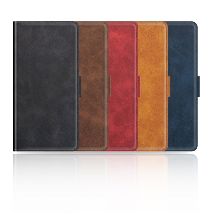 For OPPO Reno7 5G / Find X5 Lite Dual-side Magnetic Flip Leather Case(Black) - OPPO Cases by PMC TechLife | Online Shopping South Africa | PMC TechLife | Buy Now Pay Later Mobicred