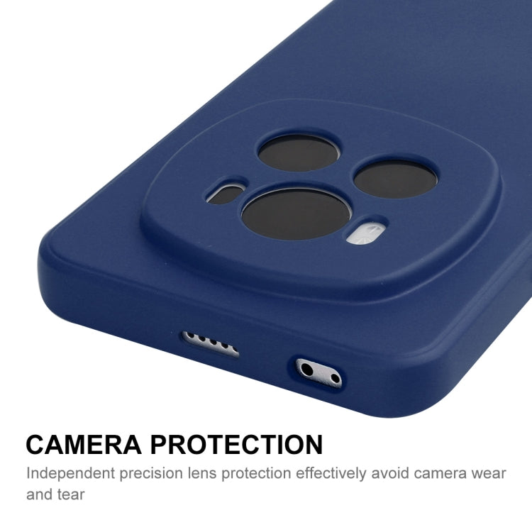 For Honor Magic6 ENKAY Liquid Silicone Soft Shockproof Phone Case(Dark Green) - Honor Cases by ENKAY | Online Shopping South Africa | PMC Jewellery | Buy Now Pay Later Mobicred
