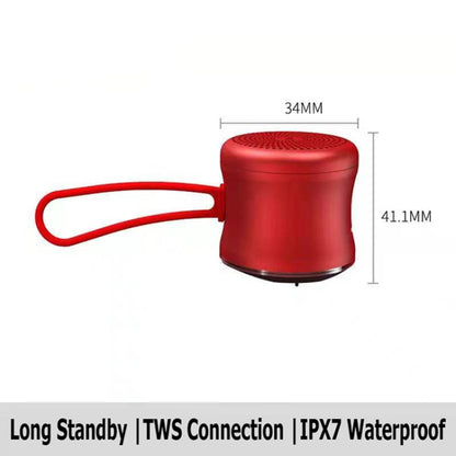 EWA A119 Portable Wireless Bluetooth IPX7 Mini TWS Speaker(Red) - Mini Speaker by EWA | Online Shopping South Africa | PMC Jewellery | Buy Now Pay Later Mobicred