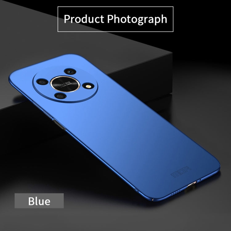 For Honor X30 5G MOFI Frosted PC Ultra-thin Hard Case(Blue) - Honor Cases by MOFI | Online Shopping South Africa | PMC TechLife | Buy Now Pay Later Mobicred