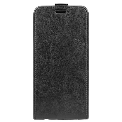 For OPPO Realme GT2 Pro 5G R64 Texture Vertical Flip Leather Phone Case(Black) - Realme Cases by PMC Jewellery | Online Shopping South Africa | PMC Jewellery | Buy Now Pay Later Mobicred