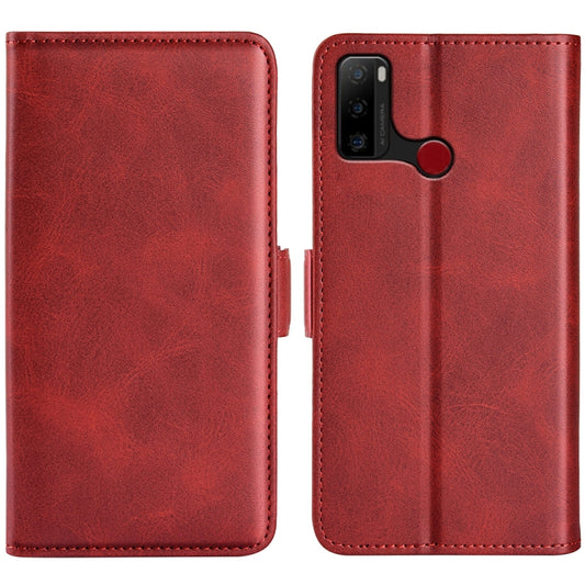 For Ulefone note 10 Dual-side Magnetic Buckle Leather Phone Case(Red) - Ulefone Cases by PMC Jewellery | Online Shopping South Africa | PMC Jewellery | Buy Now Pay Later Mobicred