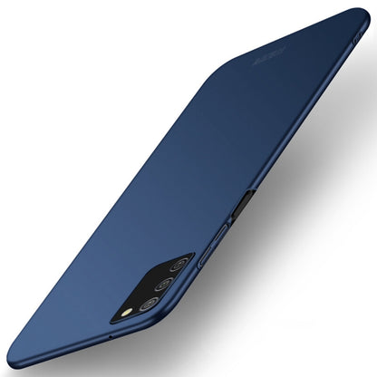 For Samsung Galaxy A02s EU / A03s / M02s / F02s MOFI Frosted PC Ultra-thin Hard Case(Blue) - Galaxy Phone Cases by MOFI | Online Shopping South Africa | PMC Jewellery