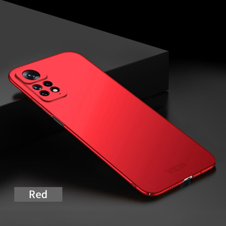 For Xiaomi Redmi Note 11 Pro Global MOFI Frosted PC Ultra-thin Hard  Phone Case(Red) - Xiaomi Cases by MOFI | Online Shopping South Africa | PMC TechLife | Buy Now Pay Later Mobicred