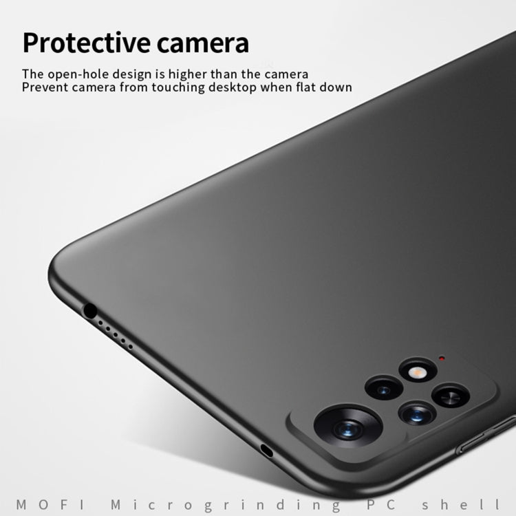 For Xiaomi Redmi Note 11 Pro Global MOFI Frosted PC Ultra-thin Hard  Phone Case(Red) - Xiaomi Cases by MOFI | Online Shopping South Africa | PMC TechLife | Buy Now Pay Later Mobicred