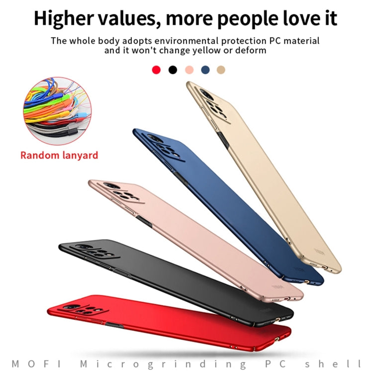 For Xiaomi Redmi Note 11 Pro Global MOFI Frosted PC Ultra-thin Hard  Phone Case(Red) - Xiaomi Cases by MOFI | Online Shopping South Africa | PMC TechLife | Buy Now Pay Later Mobicred