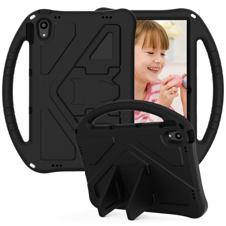 For Motorola Moto Tab G70 EVA Shockproof Tablet Case with Holder(Black) - Others by PMC TechLife | Online Shopping South Africa | PMC TechLife