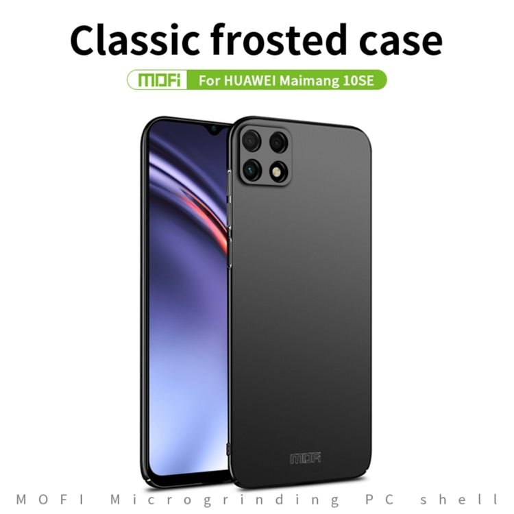 For Huawei Maimang10 SE MOFI Frosted PC Ultra-thin Hard Case(Black) - Huawei Cases by MOFI | Online Shopping South Africa | PMC Jewellery