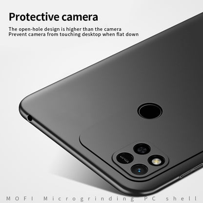 For Xiaomi Redmi 10A MOFI Frosted PC Ultra-thin Hard Case(Black) - Xiaomi Cases by MOFI | Online Shopping South Africa | PMC Jewellery