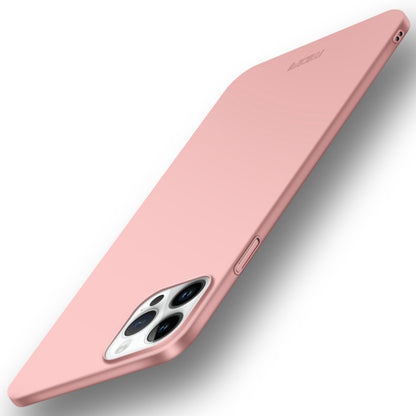 For iPhone 14 Pro Max MOFI Frosted PC Ultra-thin Hard Case (Rose Gold) - iPhone 14 Pro Max Cases by MOFI | Online Shopping South Africa | PMC Jewellery