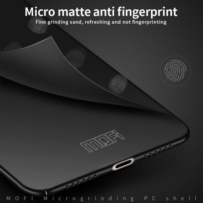 For iPhone SE 2022 / 2020 MOFI Frosted PC Ultra-thin Hard Case(Black) - iPhone SE 2022 / 2020 / 8 / 7 Cases by MOFI | Online Shopping South Africa | PMC Jewellery