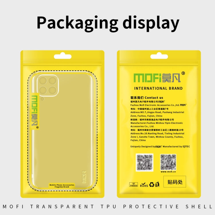 For Samsung Galaxy M33 5G MOFI Ming Series Ultra-thin TPU Phone Case(Transparent) - Galaxy Phone Cases by MOFI | Online Shopping South Africa | PMC Jewellery