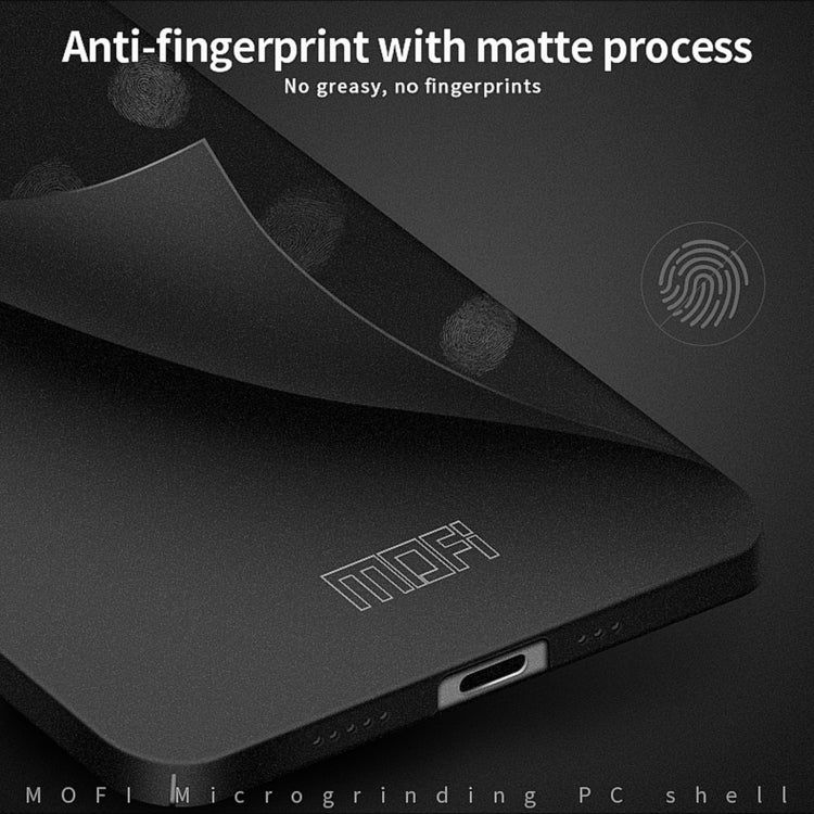 For iPhone 14 MOFI Fandun Series Frosted PC Ultra-thin Phone Case(Black) - free shipping - PMC TechLife - Order now!