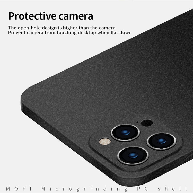 For iPhone 14 Pro Max MOFI Fandun Series Frosted PC Ultra-thin Phone Case(Gray) - free shipping - PMC TechLife - Order now!