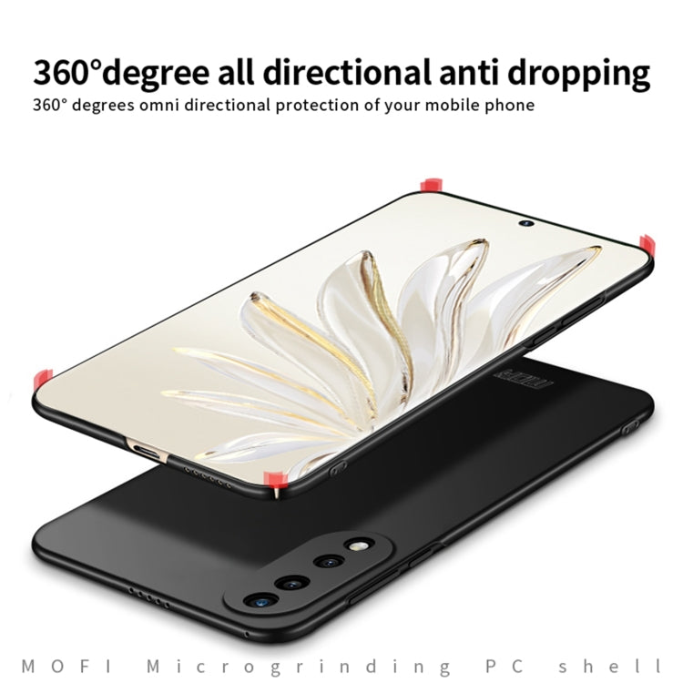 For Honor 70 Pro MOFI Frosted PC Ultra-thin Hard Case(Red) - Honor Cases by MOFI | Online Shopping South Africa | PMC TechLife