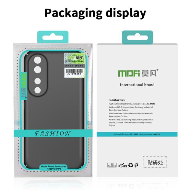 For Honor 70 Pro MOFI Frosted PC Ultra-thin Hard Case(Blue) - Honor Cases by MOFI | Online Shopping South Africa | PMC TechLife | Buy Now Pay Later Mobicred