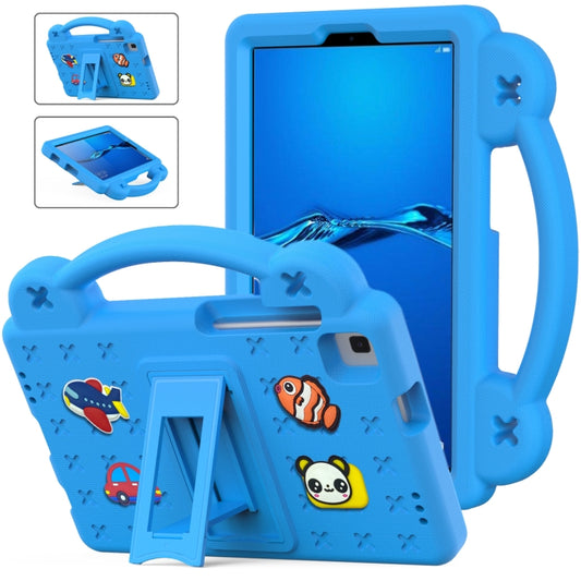 For Huawei MediaPad M3 Lite 8.0 Handle Kickstand Children EVA Shockproof Tablet Case(Sky Blue) - Huawei by PMC Jewellery | Online Shopping South Africa | PMC Jewellery | Buy Now Pay Later Mobicred