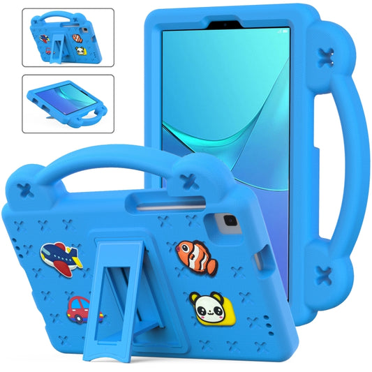 For Huawei MediaPad M5 8.4 Handle Kickstand Children EVA Shockproof Tablet Case(Sky Blue) - Huawei by PMC Jewellery | Online Shopping South Africa | PMC Jewellery | Buy Now Pay Later Mobicred