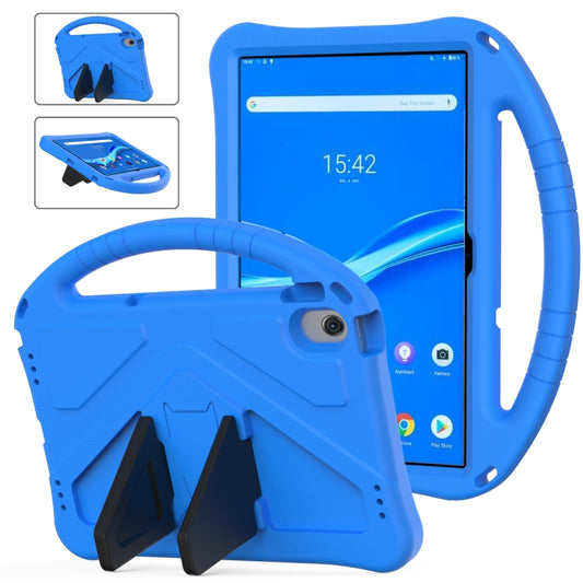 For Lenovo Tab M10 Plus 10.6 3rd Gen TB125FU 2022 EVA Shockproof Tablet Case with Holder(Blue) - Lenovo by PMC Jewellery | Online Shopping South Africa | PMC Jewellery | Buy Now Pay Later Mobicred