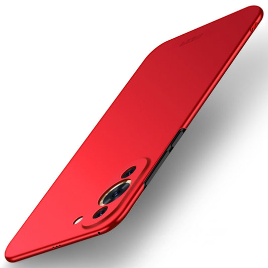 For Huawei Nova 10 Pro MOFI Frosted PC Ultra-thin Hard Case(Red) - Huawei Cases by MOFI | Online Shopping South Africa | PMC Jewellery