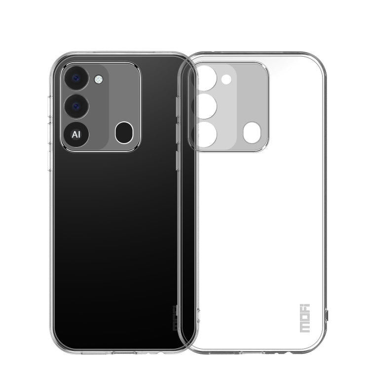 For Tecno Spark GO 2022 MOFI Ming Series Ultra-thin TPU Phone Case(Transparent) - Tecno Cases by MOFI | Online Shopping South Africa | PMC Jewellery