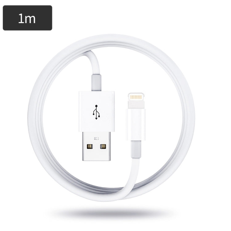 Mini Dual Port USB Charger with USB to 8 Pin Data Cable, AU Plug - USB Charger by PMC Jewellery | Online Shopping South Africa | PMC Jewellery | Buy Now Pay Later Mobicred