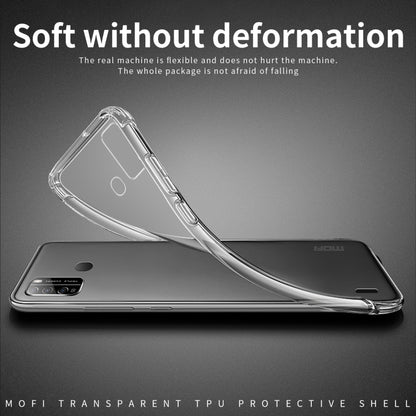 For Infinix itel S16 / Vision1 pro MOFI Ming Series Ultra-thin TPU Phone Case(Transparent) - Infinix Cases by MOFI | Online Shopping South Africa | PMC Jewellery