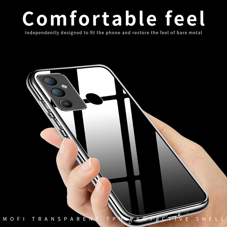 For Tecno Pop 6 GO MOFI Ming Series Ultra-thin TPU Phone Case(Transparent) - Tecno Cases by MOFI | Online Shopping South Africa | PMC TechLife | Buy Now Pay Later Mobicred