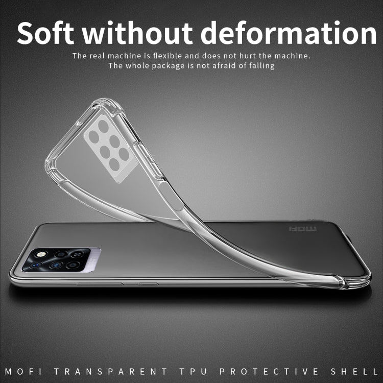For vivo T2X MOFI Ming Series Ultra-thin TPU Phone Case(Transparent) - vivo Cases by MOFI | Online Shopping South Africa | PMC Jewellery