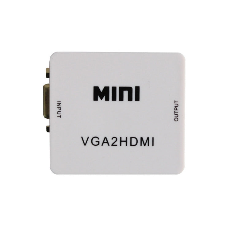 JSM Mini Size HD 1080P VGA to HDMI Scaler Box Audio Video Digital Converter Adapter - Adapter by PMC Jewellery | Online Shopping South Africa | PMC Jewellery | Buy Now Pay Later Mobicred