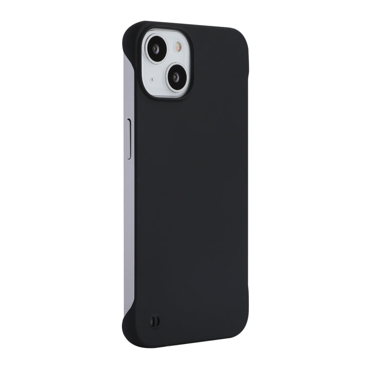 For iPhone 14 ENKAY Matte Frameless PC Phone Case(Black) - iPhone 14 Cases by ENKAY | Online Shopping South Africa | PMC Jewellery | Buy Now Pay Later Mobicred